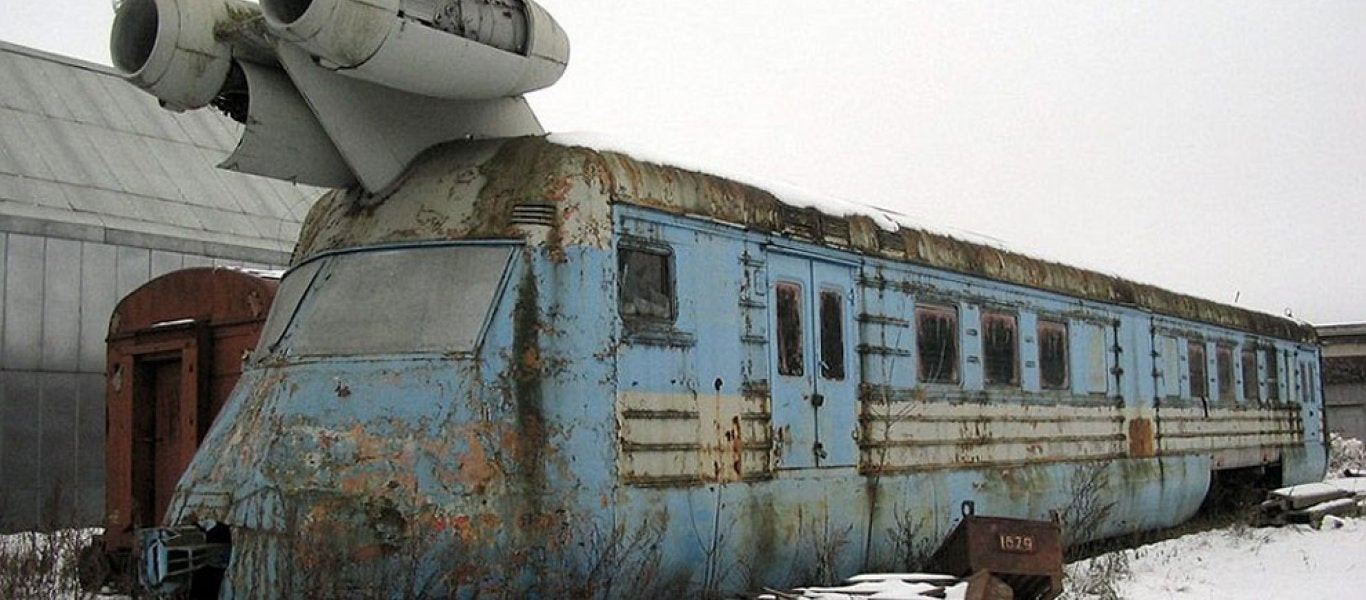 Όταν τα τρένα κινήθηκαν με κινητήρες τζετ – Ποιες χώρες το αποπειράθηκαν (βίντεο)